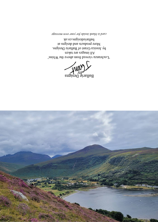 Lochranza Views | Greetings Cards