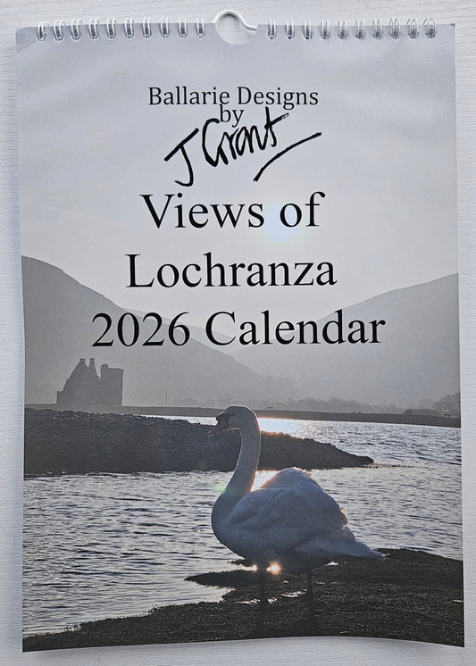 2026 Calendar - Views of Lochranza