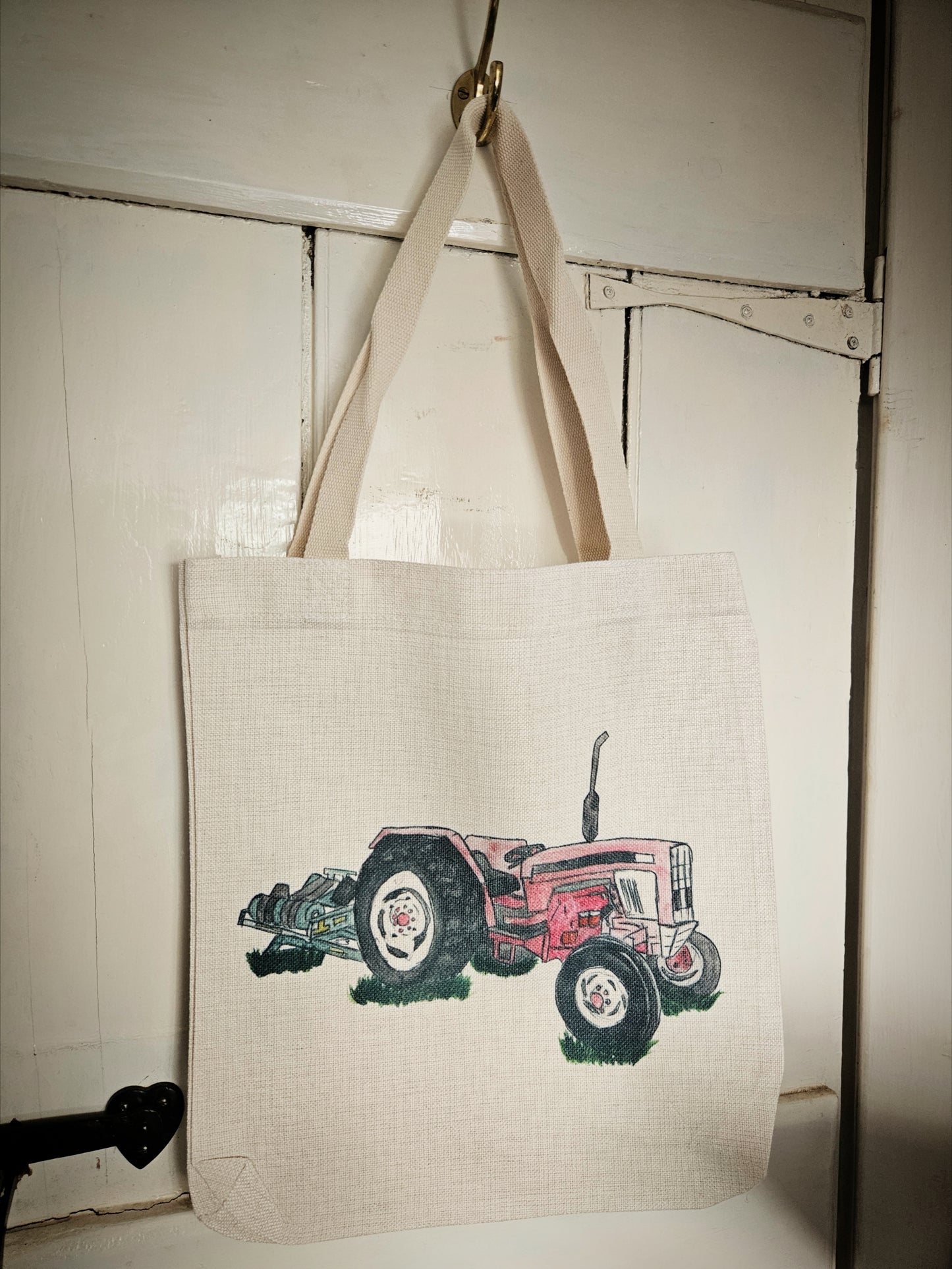 Luxury Linen Tote Bag