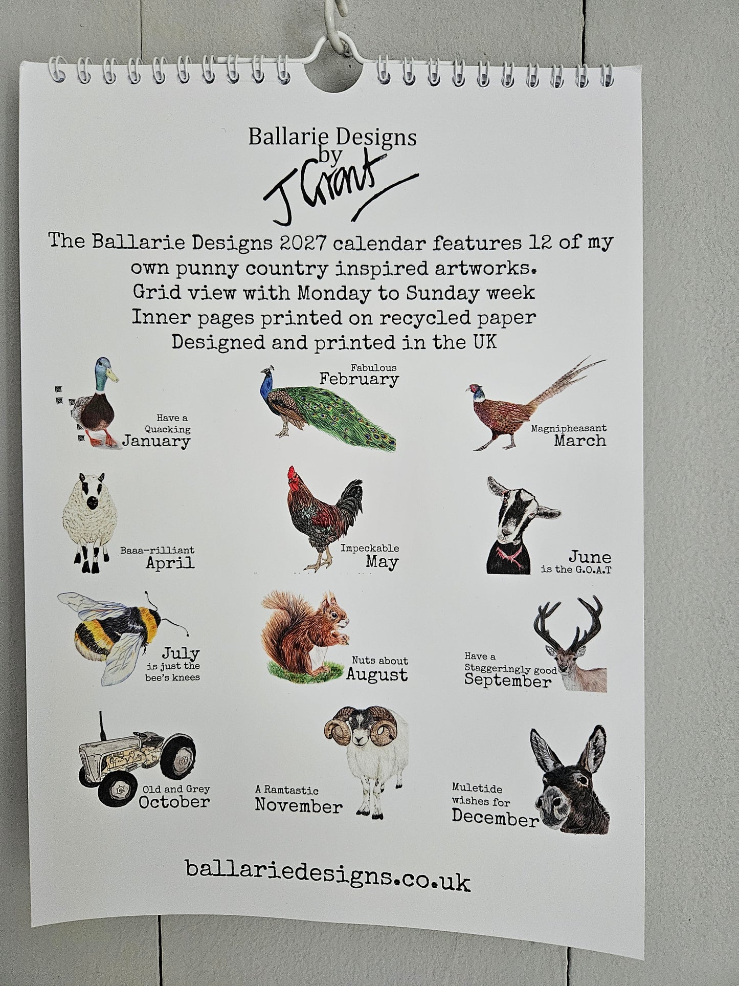 2027 Calendar