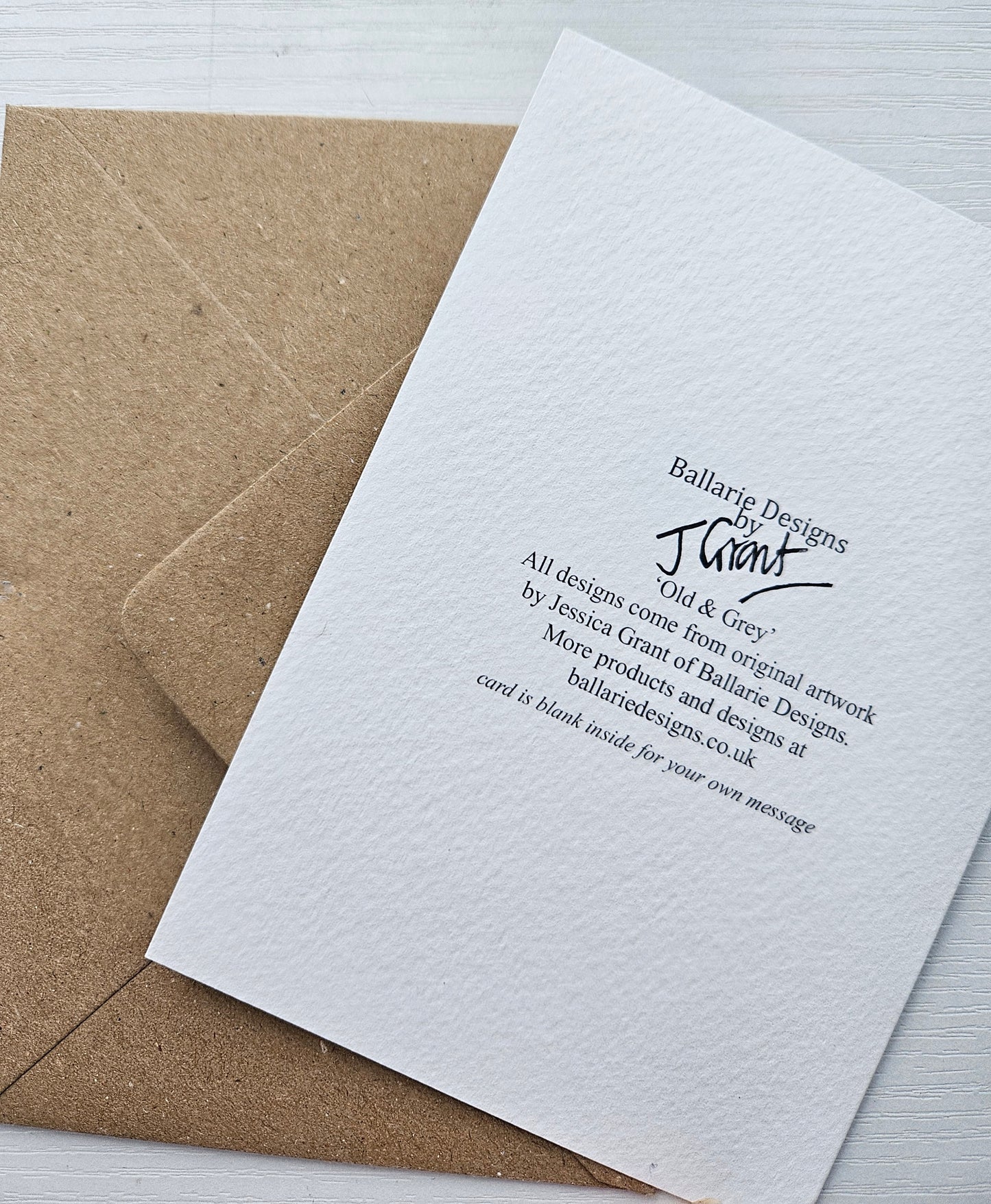 Old, grey & reliable. Much like yourself! - Luxury Greeting Card