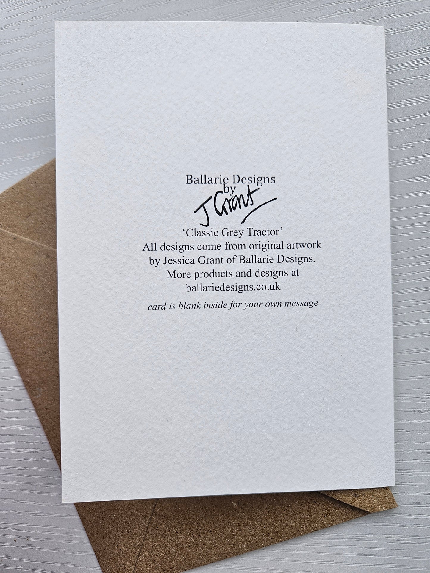 Not old, just classic! (Grey) - Luxury Greeting Card