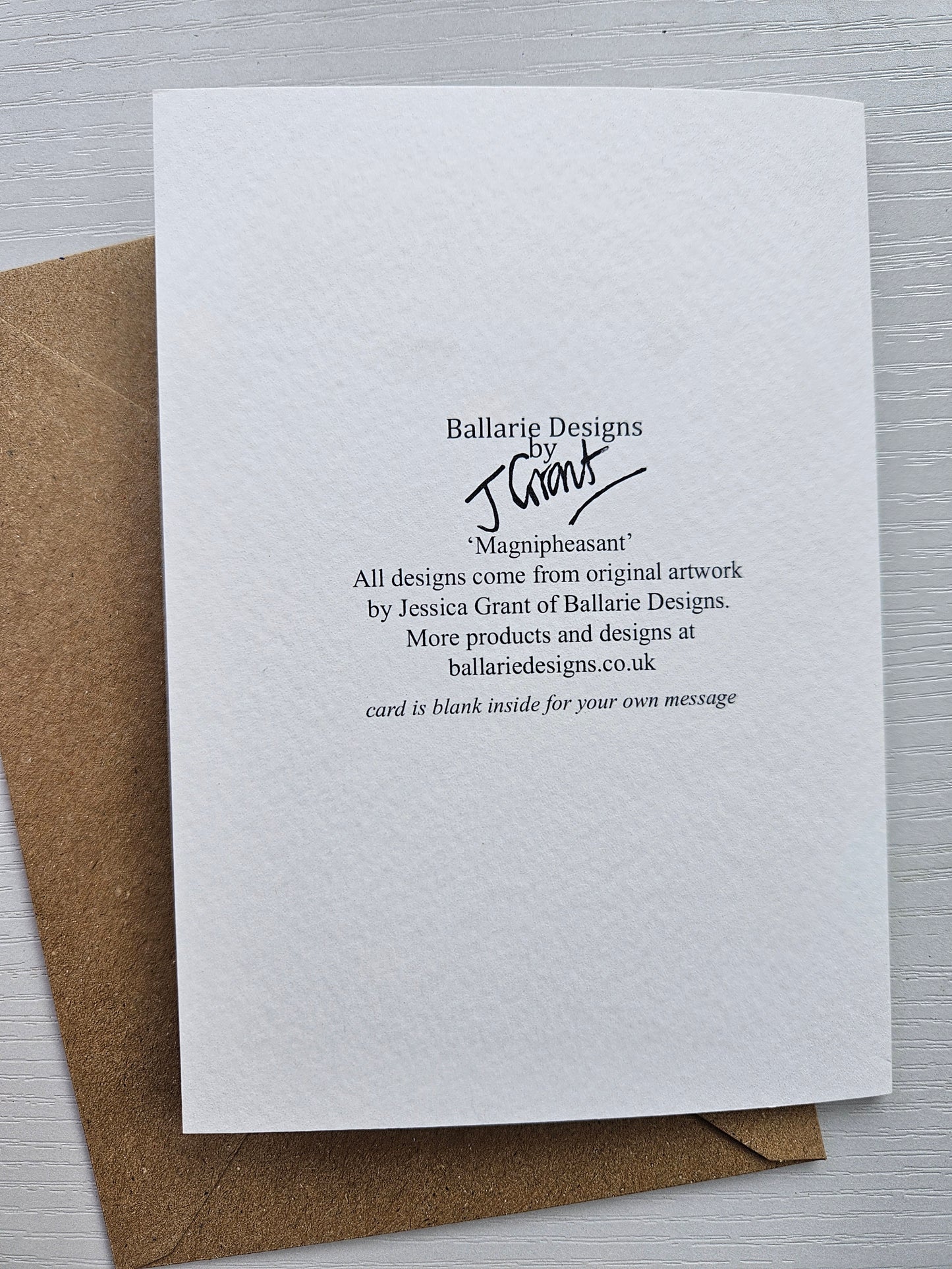 You're Magnipheasant - Luxury Greeting Card
