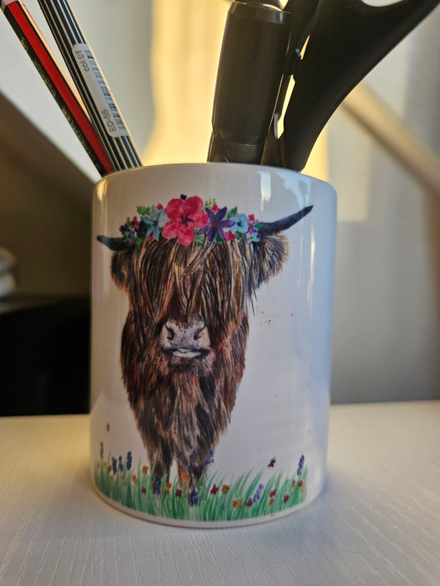 Floral Coo Pen Pot | MISPRINT
