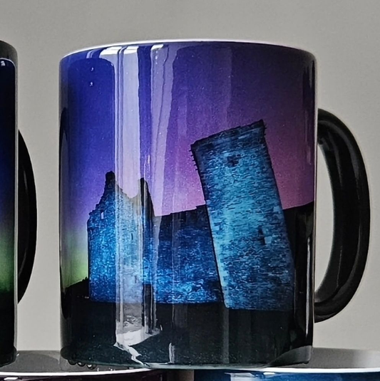 Lochranza castle Colour changing mug - Misprint