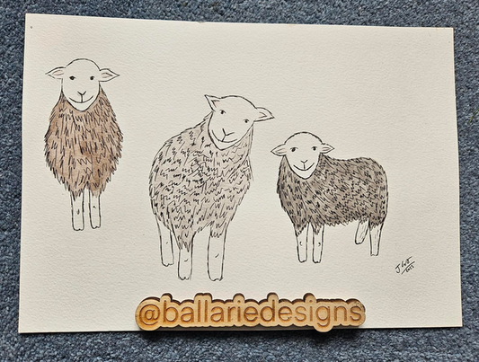 Original Happy Herdys Artwork
