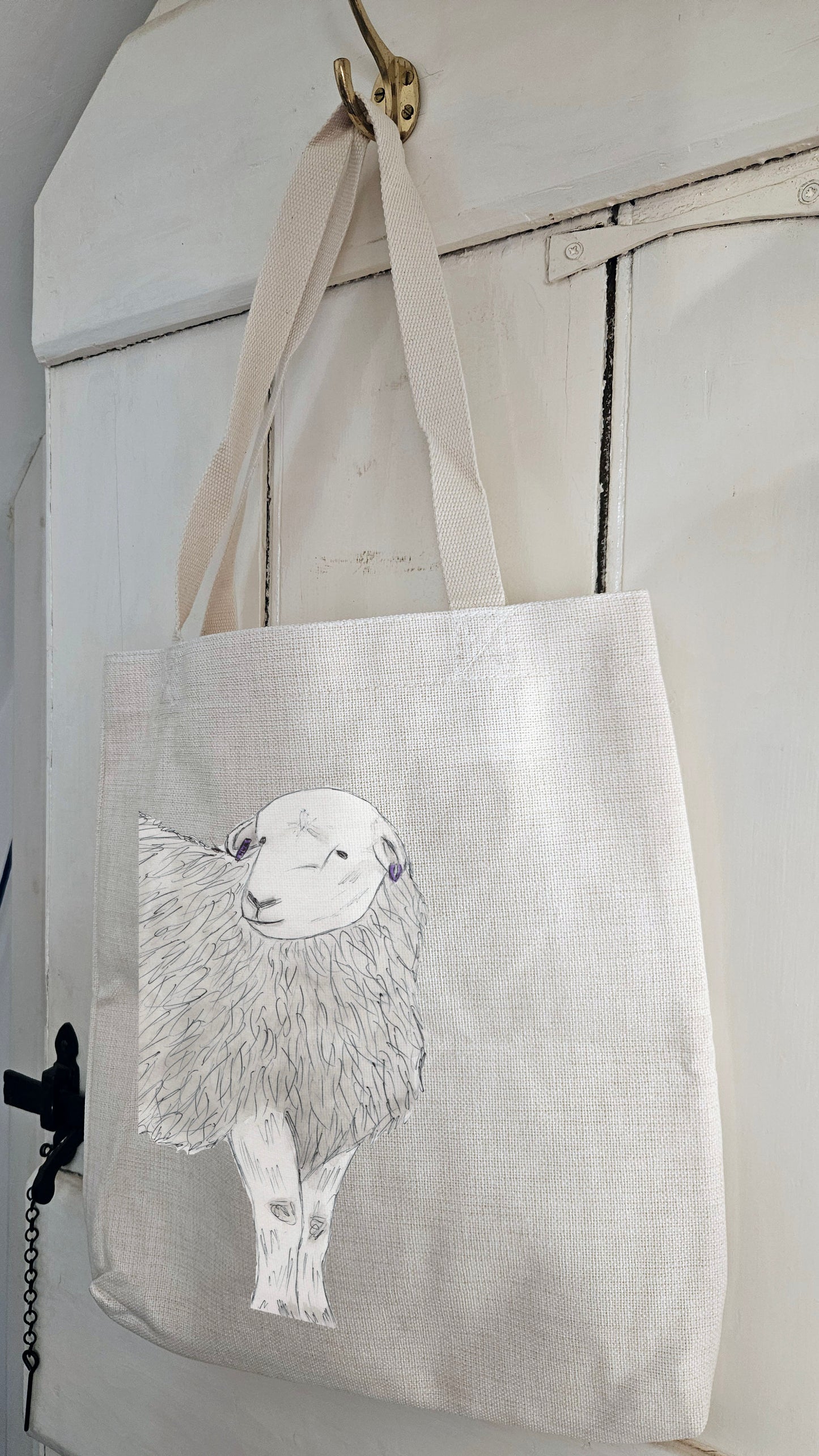 Luxury Linen Tote Bag
