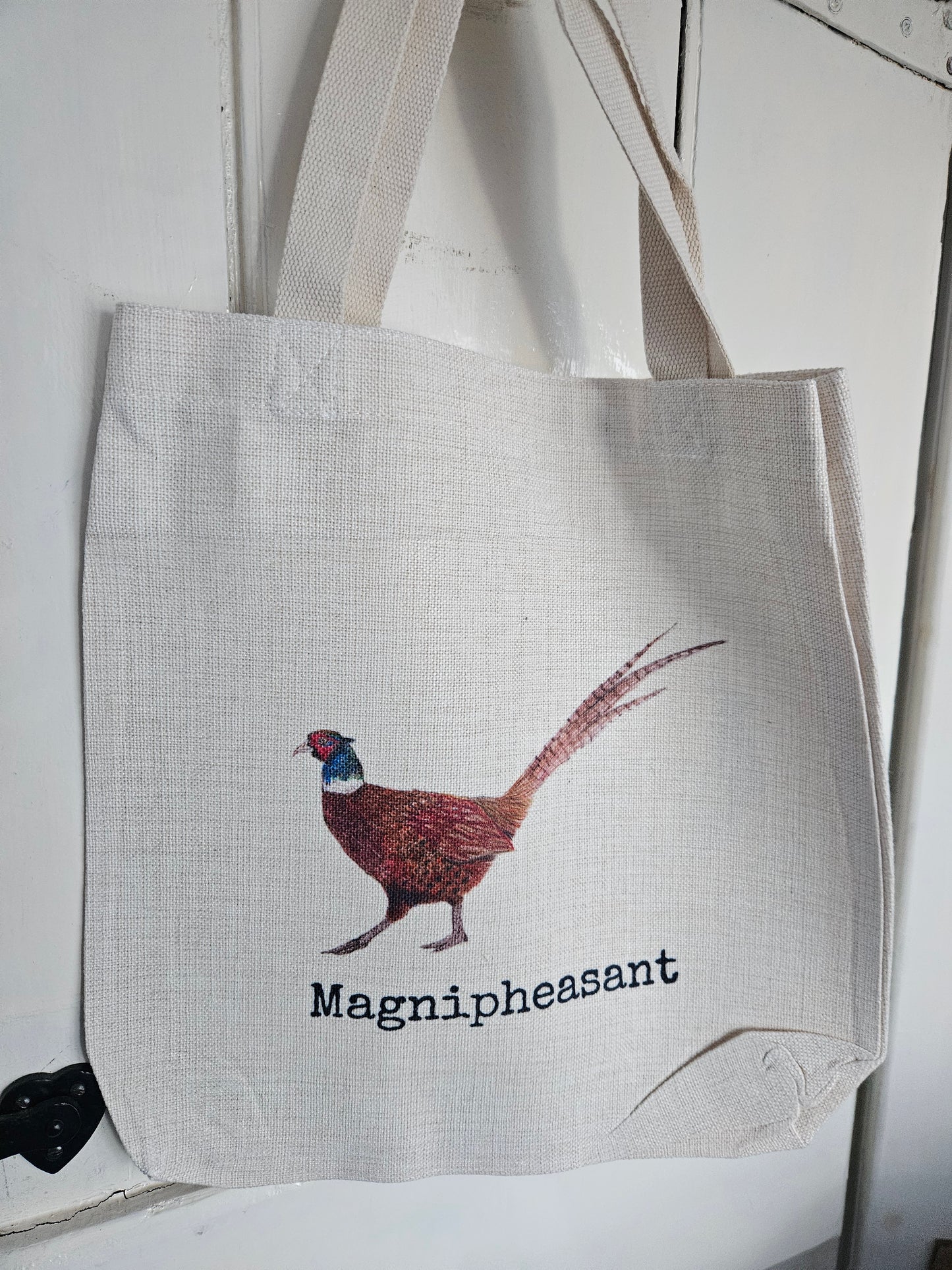 Luxury Linen Tote Bag