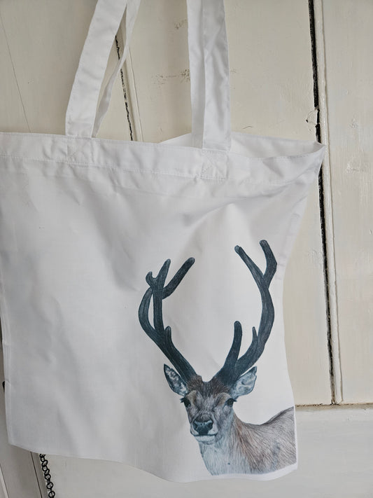 Velvet Stag Tote Bag | Discounted Stock