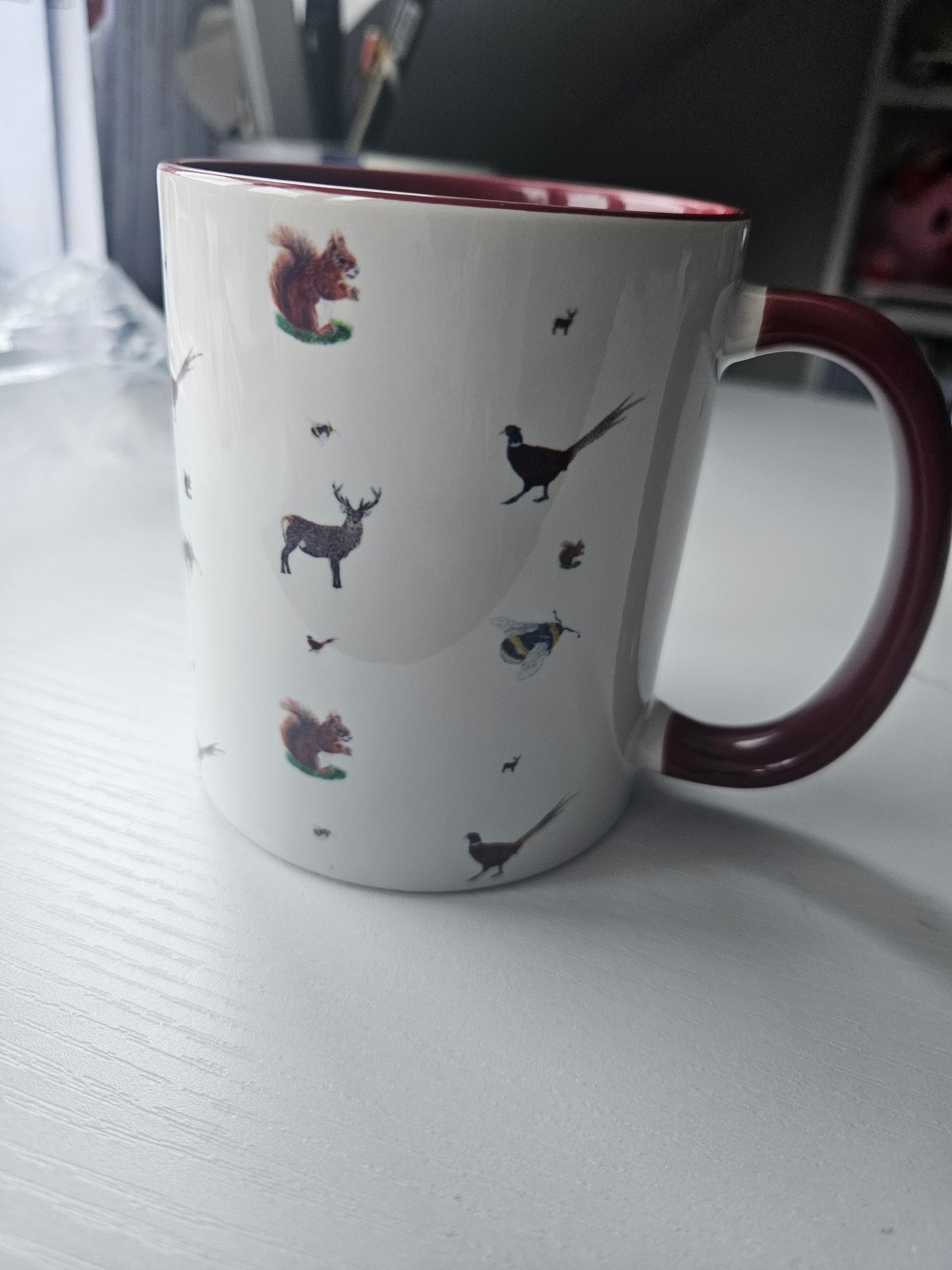 In the Woods mug - misprint