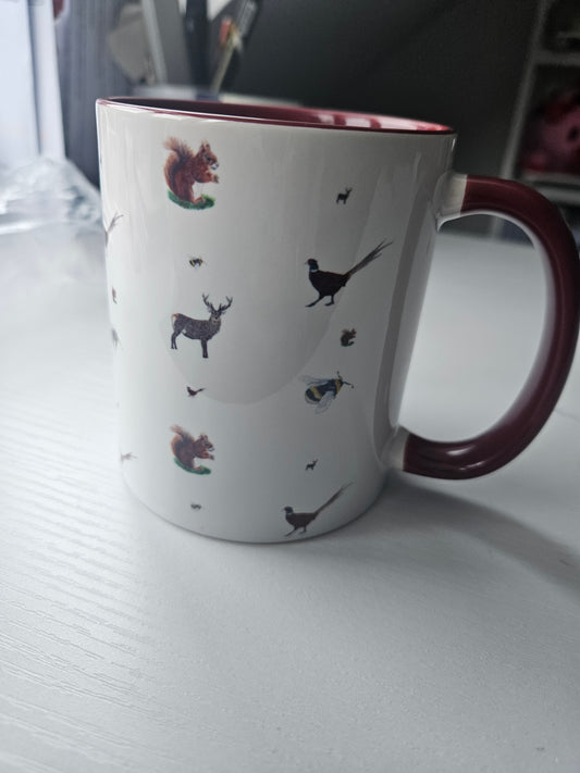 In the Woods mug - misprint
