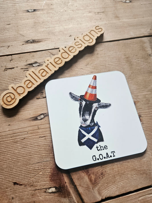 Limited Edition 🏴󠁧󠁢󠁳󠁣󠁴󠁿 Aurora Goat Coaster
