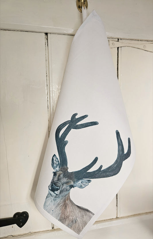 Velvet Stag Tea Towel | Misprint