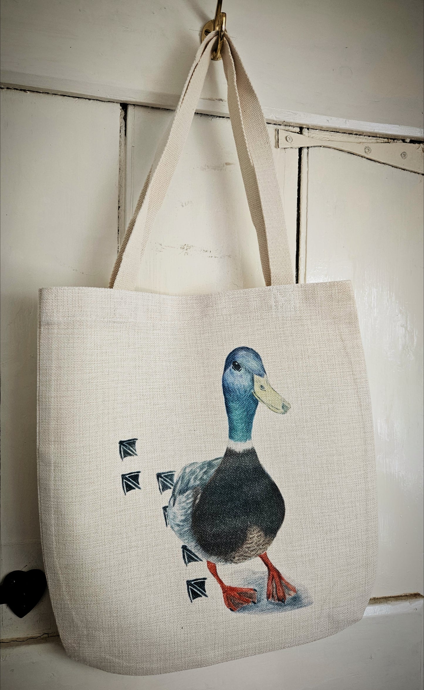 Luxury Linen Tote Bag