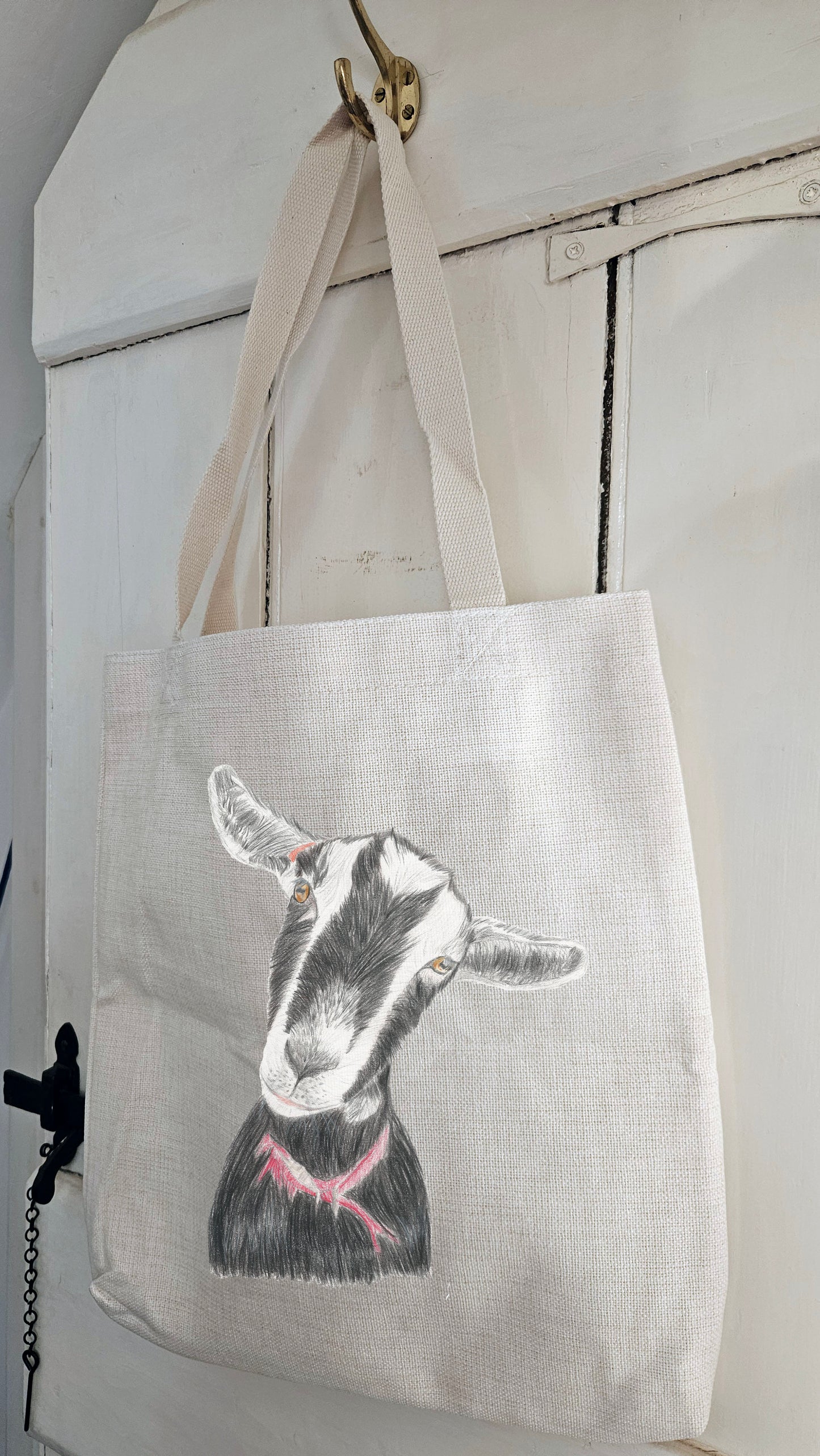 Luxury Linen Tote Bag